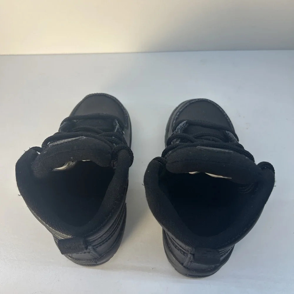 Nike‎ Manoa LTR Boots (TD) Toddler Size 7C Black Leather BQ5374-001
